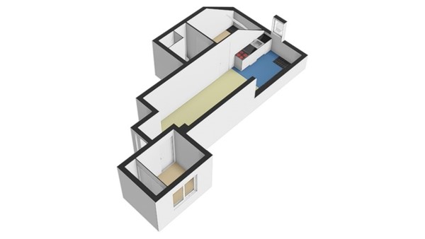 Floorplan - Stieltjesstraat 2D, 3071 JW Rotterdam